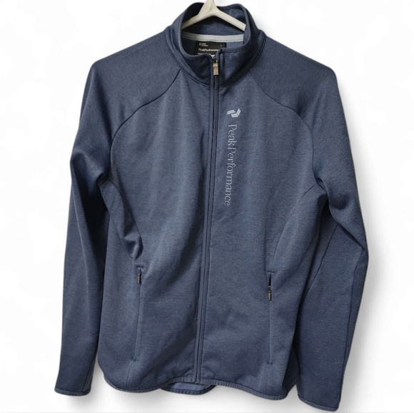Peak Performance Rider Zip Up Jacket, Blue - Picture 3 of 6